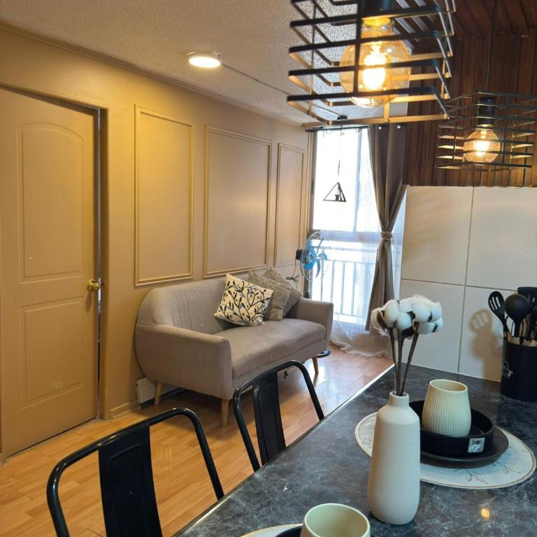 Stay Teatinos Santiago - Deluxe One-Bedroom Apartment with Garden View - 3