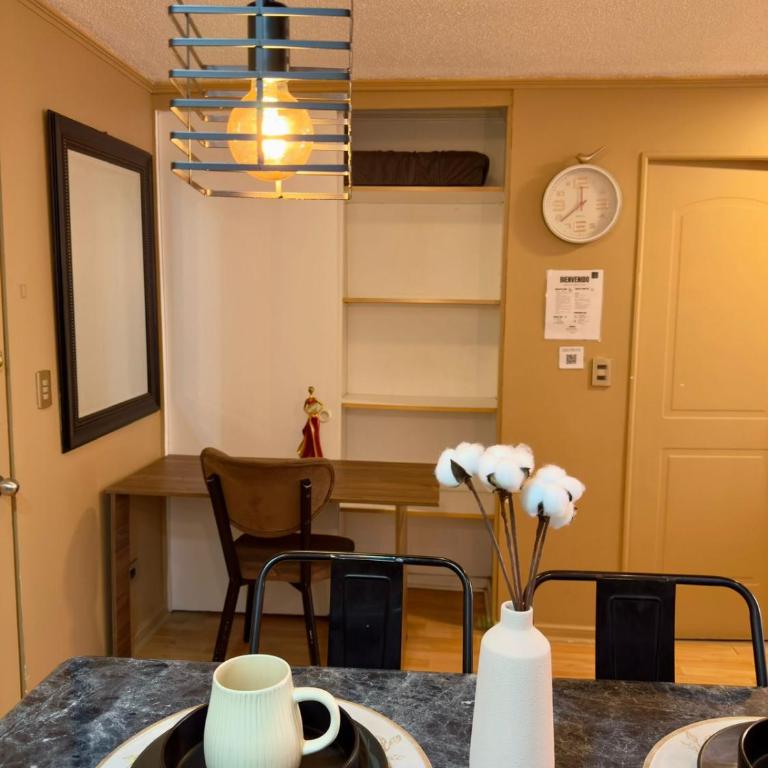 Stay Teatinos Santiago - Deluxe One-Bedroom Apartment with Garden View - 6