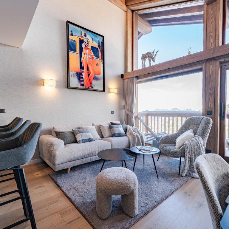 Méribel Mottaret - Appartement 3 chambres, 6 pers, parking, terrasse, skis aux pieds - FR-1-613-105 - Appartamento - 1