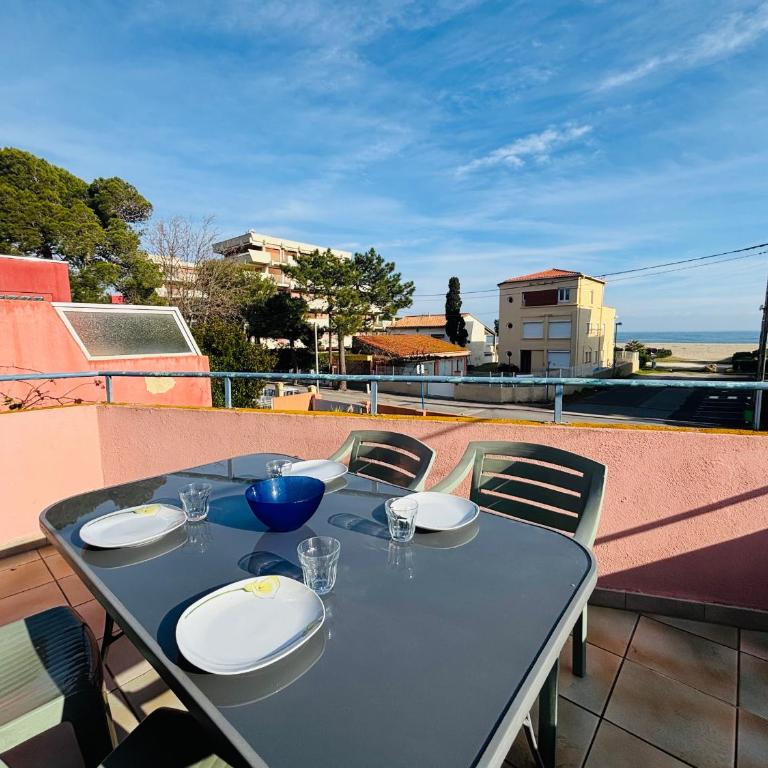Duplex lumineux avec terrasse, vue mer, 6 couchages à Argelès - FR-1-309-547 - Appartement - 1