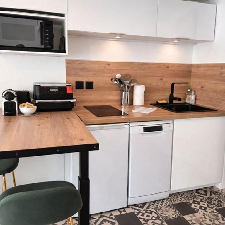 Le Palais de la Mer, T2, 4P, Plages et Centre - Apartment mit 1 Schlafzimmer - 15