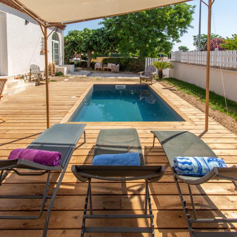 Frontignan, villa Azzura, piscine - Villa avec Piscine Privée - 4