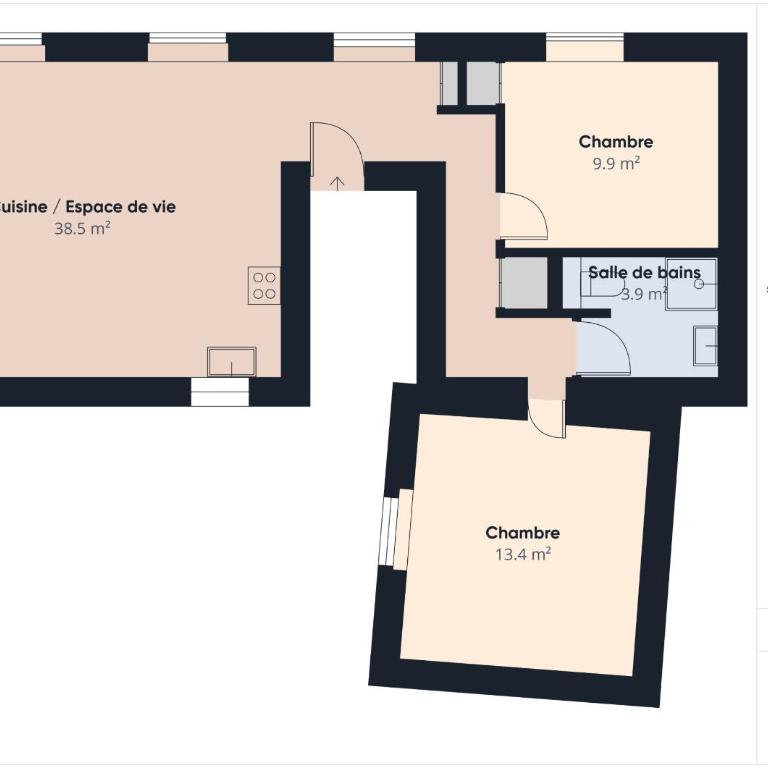 Appartement de 68 m2 au coeur de Concarneau - Appartement - 16