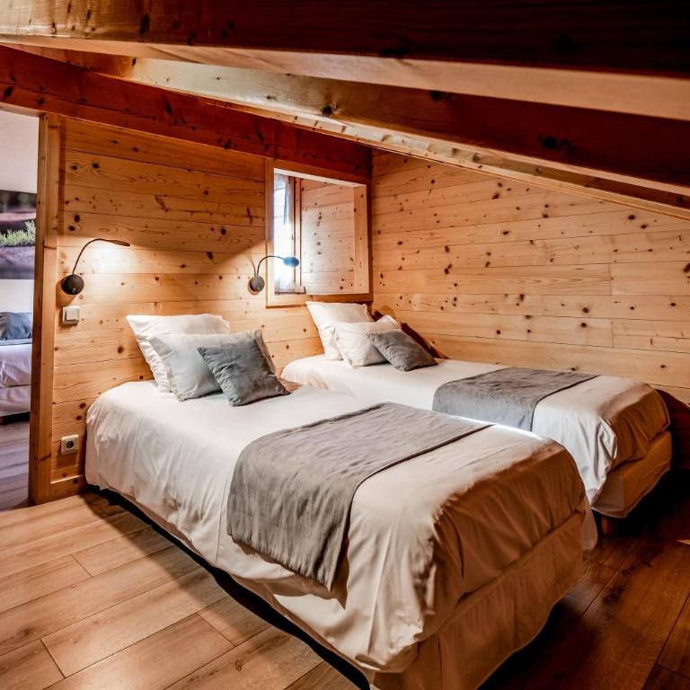 Les Couadzous Samoëns Centre, Sauna, Jacuzzi, 6 chambres, 7 salles de bains, 16 pers 250 m2 - Chalet - 8