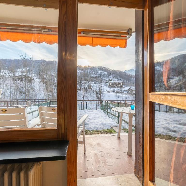 Appartamento Panoramico Vista Maneggio e Piste da Sci - Appartamento con 2 Camere da Letto - 4