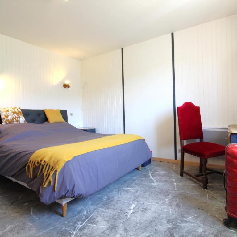Gîte La Louvière La Bresse sauna nature - Apartamento con 4 dormitorios - 15