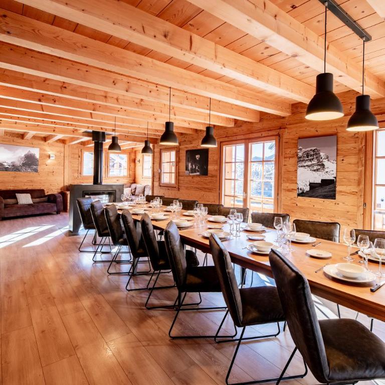 Les Couadzous Samoëns Centre, Sauna, Jacuzzi, 6 chambres, 7 salles de bains, 16 pers 250 m2 - Chalet - 26