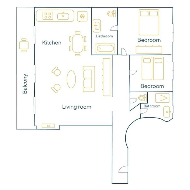 Parisian Home 2 bedrooms Montorgueil 090 - Three-Bedroom Apartment - 22