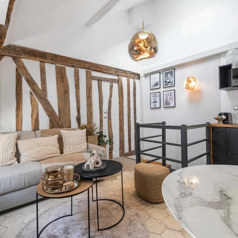 Historical apartment in the heart of Paris -6 - Apartment - 1