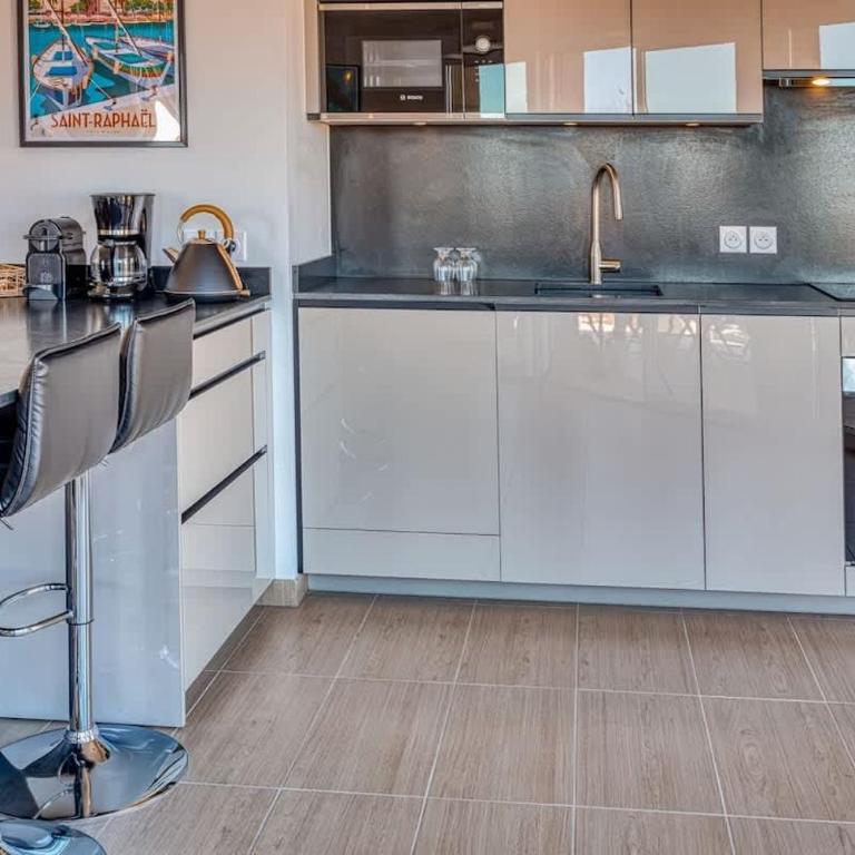 Vue mer - Appartement neuf Bleu Azur - Appartamento con 3 Camere da Letto - 4