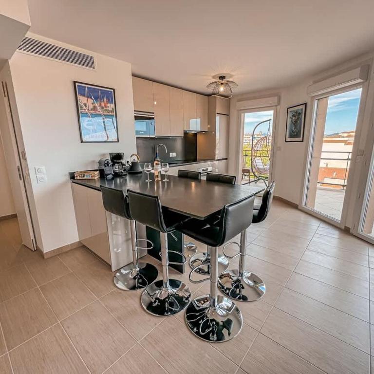 Vue mer - Appartement neuf Bleu Azur - Appartamento con 3 Camere da Letto - 10