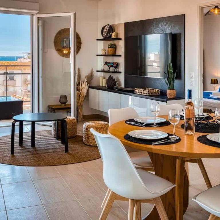 Vue mer - Appartement neuf Bleu Azur - Appartamento con 3 Camere da Letto - 25