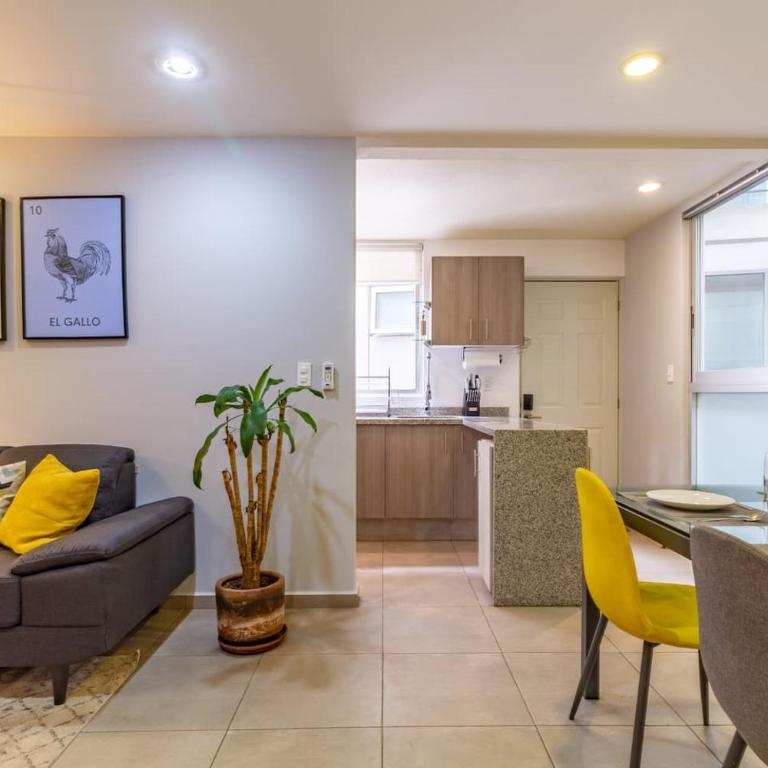 Hidden gem with AC balcony in trendy Roma Norte - Vacation Home - 9