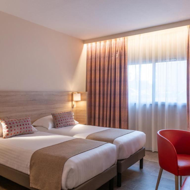 Hôtel L'Empreinte - Chambre Lits Jumeaux - 4