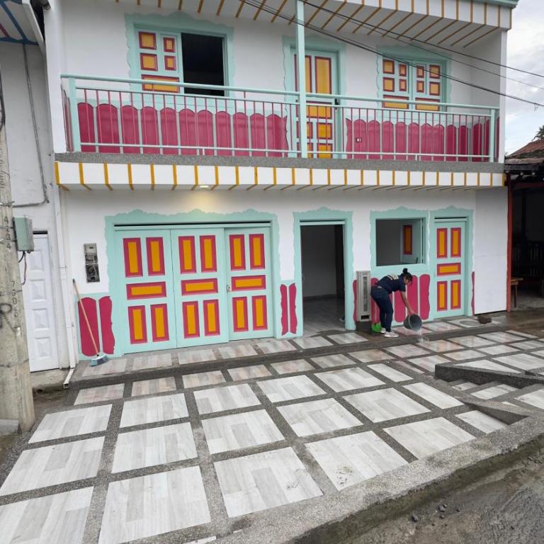 apartahotel MARAL 3 - Twin Room with Shared Bathroom - 3