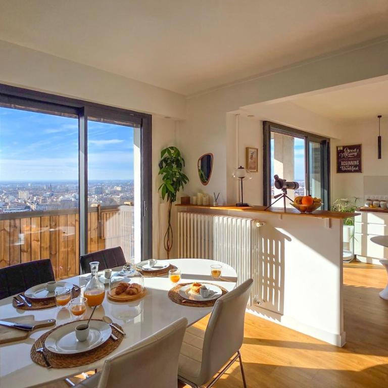 T3 65M2 Terrasse & Balcon - Dernier Etage - Proche Gare - Métro Jolimont - Apartment mit 3 Schlafzimmern - 16