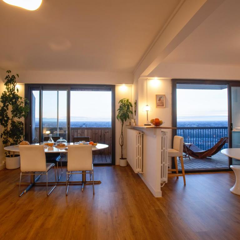 T3 65M2 Terrasse & Balcon - Dernier Etage - Proche Gare - Métro Jolimont - Apartment mit 3 Schlafzimmern - 56