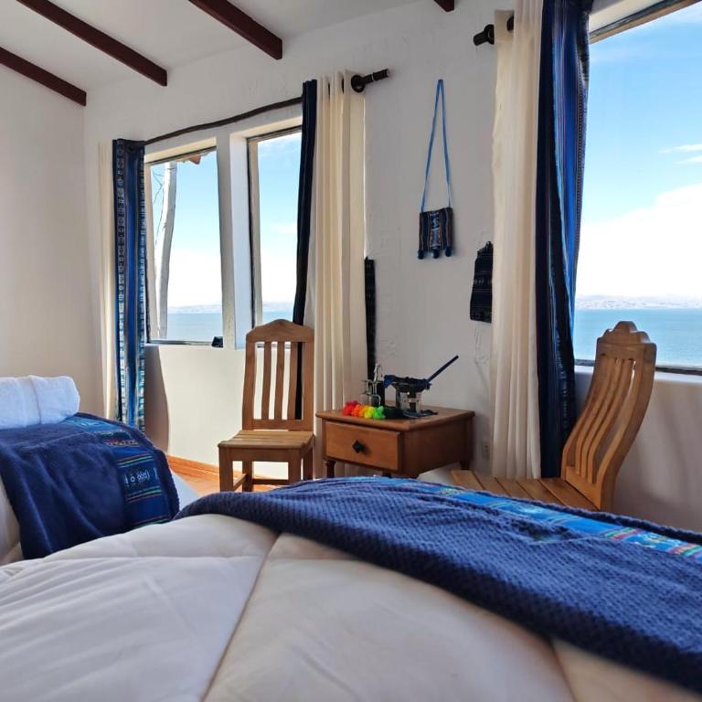 Kalluchi Ecolodge-Sun Island Titicaca Lake BOLIVIA - Twin Room with Bathroom - 1