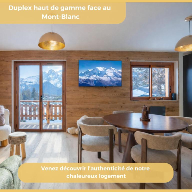 Le Balcon du Mont-BIanc I Duplex I Combloux - Appartement 2 Chambres - 1