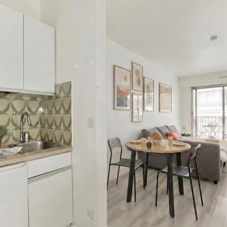 Cozy Comfortable Studio in the Heart of Paris 12th - Estudio con balcón - 6