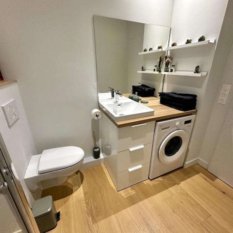 Juliette - Grand T2 élégant avec Parking et terrasse à 2 pas de la plage - Apartamento Superior de 1 dormitorio con balcón - 30