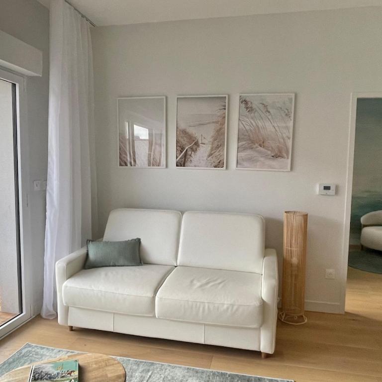 Juliette - Grand T2 élégant avec Parking et terrasse à 2 pas de la plage - Apartamento Superior de 1 dormitorio con balcón - 18
