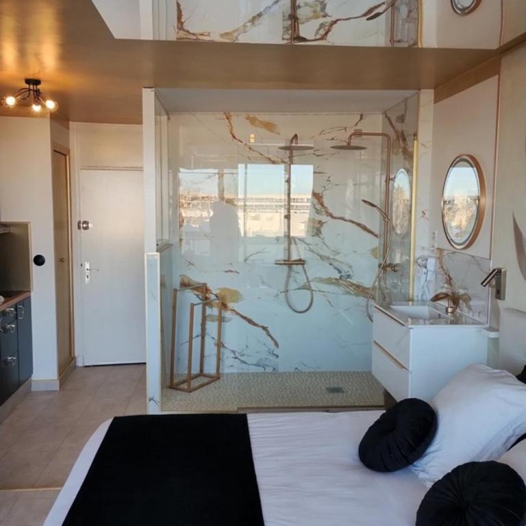 MEDUSE - Studio Héliopolis C 29 - Luxe -BY AGN 2 personnes - Studio - Vue sur Mer - 4