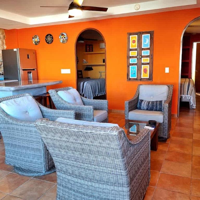 Curiel's Retreat Ocean View 2BR with Terrace and Heated Pool - Two-Bedroom Apartment with Terrace - 1