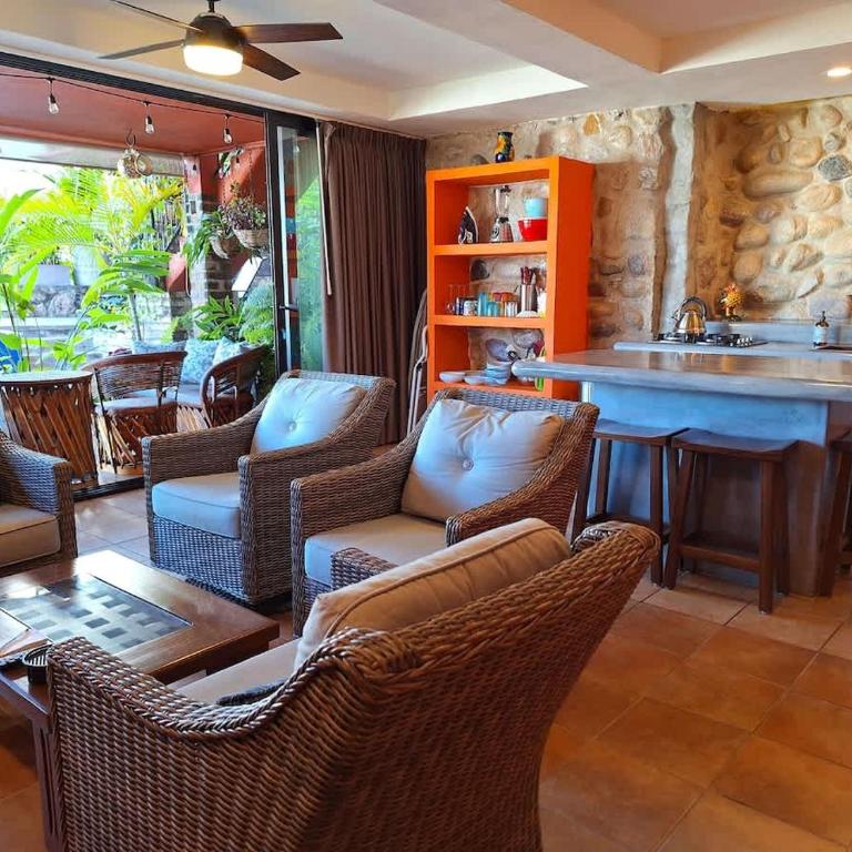 Curiel's Retreat Ocean View 2BR with Terrace and Heated Pool - Two-Bedroom Apartment with Terrace - 21