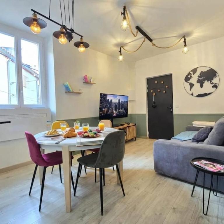 Le Pitchoun - Cosy & Climatisé, au cœur du centre ville à 3min du port - BY AURAconciergerie - Apartment mit 1 Schlafzimmer - 1