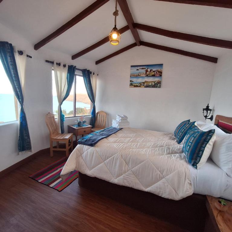 Kalluchi Ecolodge-Sun Island Titicaca Lake BOLIVIA - Family Room with Private Bathroom - 4