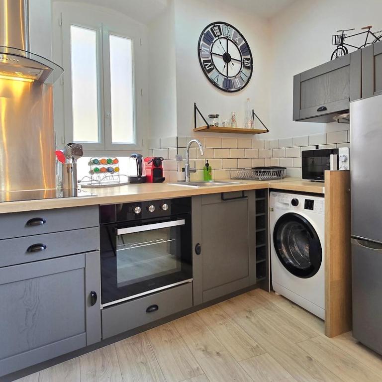 Le Pitchoun - Cosy & Climatisé, au cœur du centre ville à 3min du port - BY AURAconciergerie - Apartment mit 1 Schlafzimmer - 13