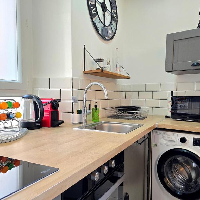 Le Pitchoun - Cosy & Climatisé, au cœur du centre ville à 3min du port - BY AURAconciergerie - Apartment mit 1 Schlafzimmer - 14