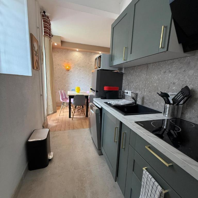 Moon avec Jardin - Centre - Gare - Two-Bedroom Apartment - 3
