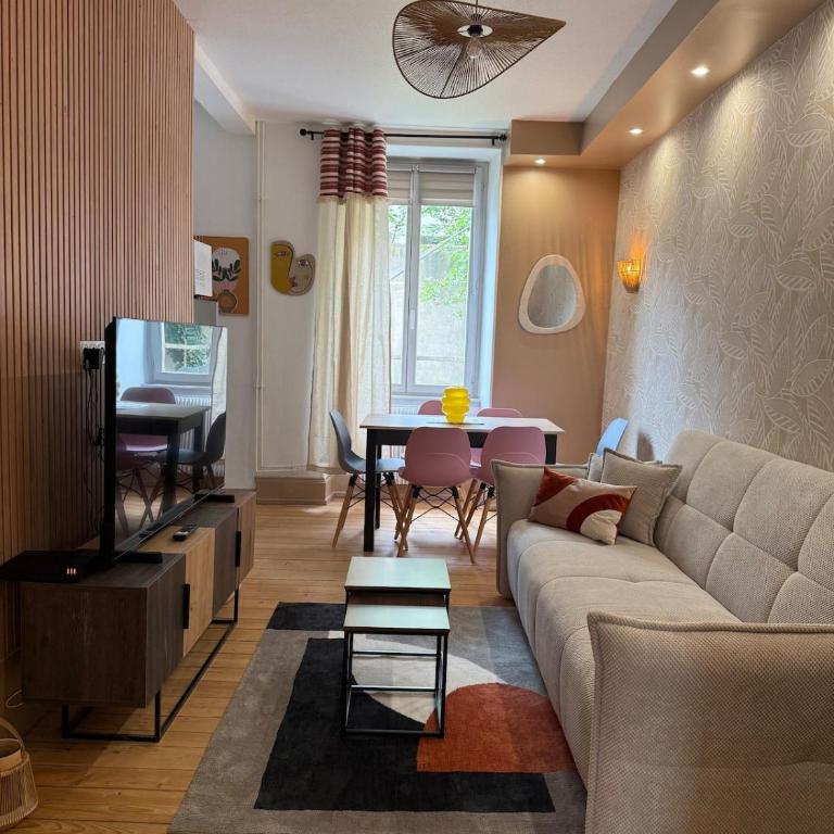 Moon avec Jardin - Centre - Gare - Two-Bedroom Apartment - 15