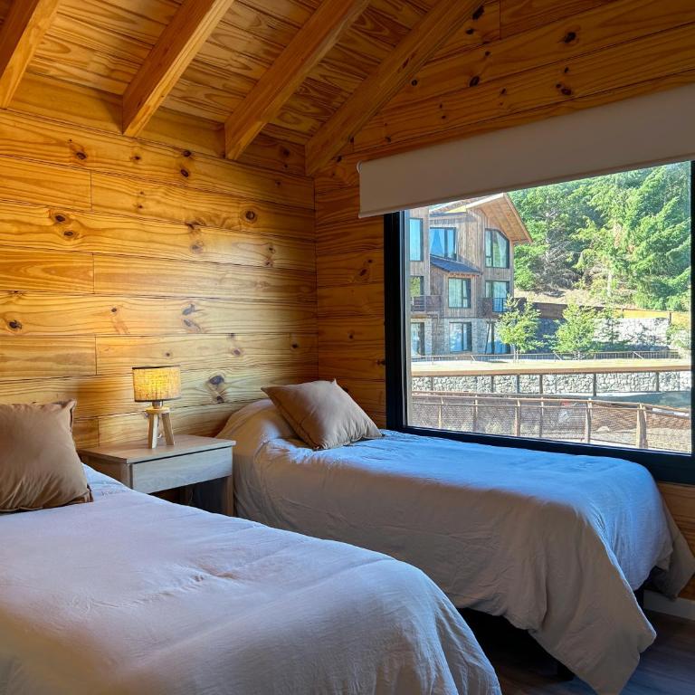 Departamento 4 ambientes en Chapelco Golf - hasta 6 personas - piscina in out - sauna - Apartamento de 3 dormitorios con vistas a las montañas - 34