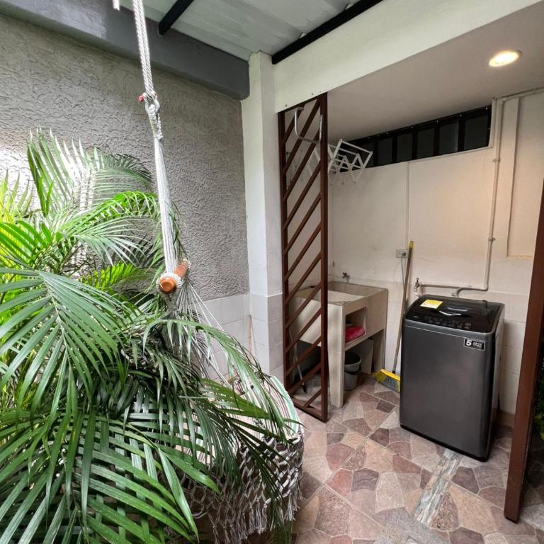 Apartamento moderno cerca a Clinica Abner Lozano - Apartamento Deluxe de 1 dormitorio con vistas al jardín - 16