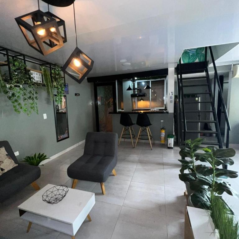 Apartamento loft privado con terraza - Apartamento de 1 dormitorio - 5