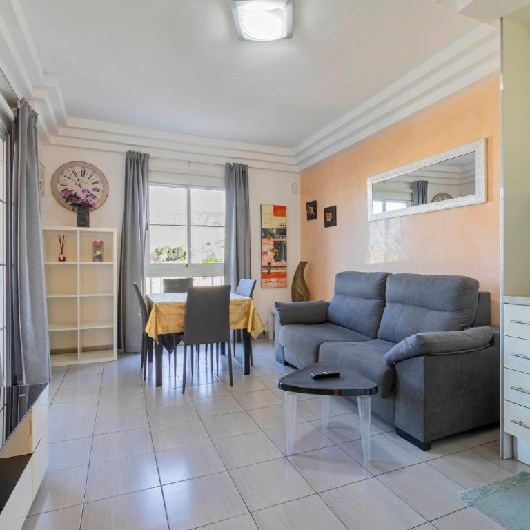 Cozy 1BR Near Beach Orlando Complex Costa Adeje - Apartamento de 1 dormitorio con balcón y vistas a la montaña - 21