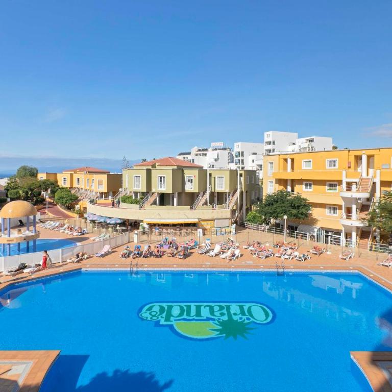 Cozy 1BR Near Beach Orlando Complex Costa Adeje - Apartamento de 1 dormitorio con balcón y vistas a la montaña - 18