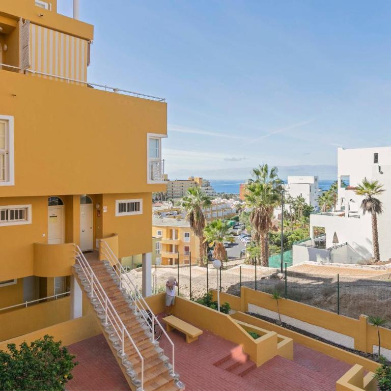 Cozy 1BR Near Beach Orlando Complex Costa Adeje - Apartamento de 1 dormitorio con balcón y vistas a la montaña - 33