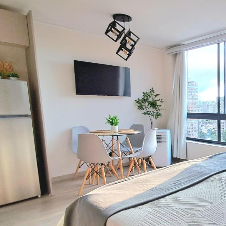 Departamento estudio frente a salida de metro en Santiago - One-Bedroom Apartment - 9