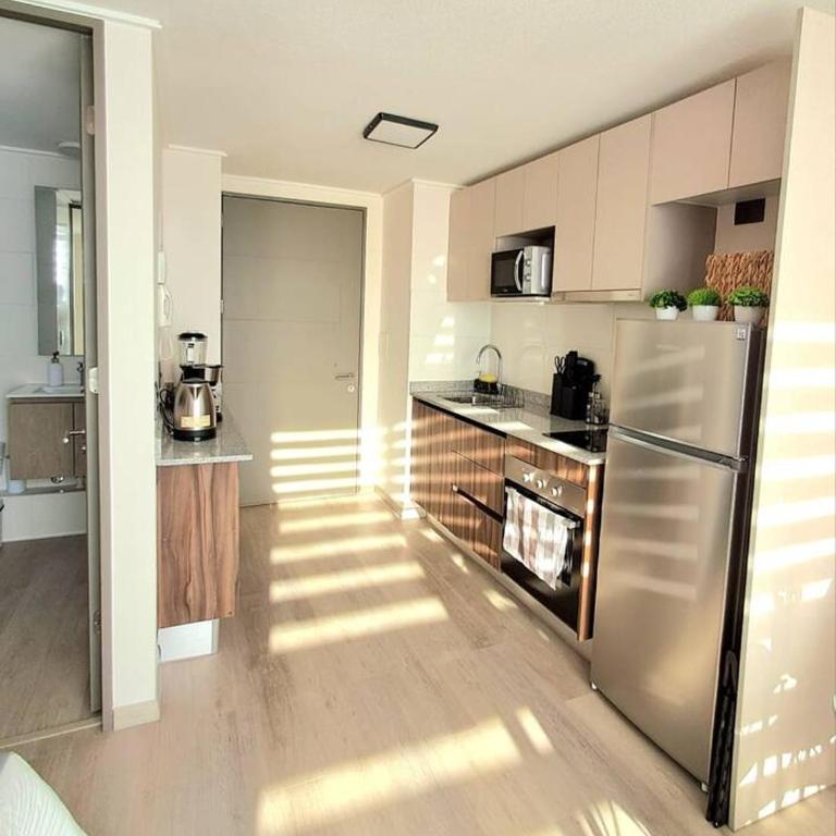 Departamento estudio frente a salida de metro en Santiago - One-Bedroom Apartment - 14