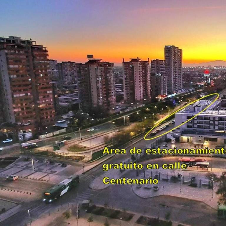 Departamento estudio frente a salida de metro en Santiago - One-Bedroom Apartment - 30