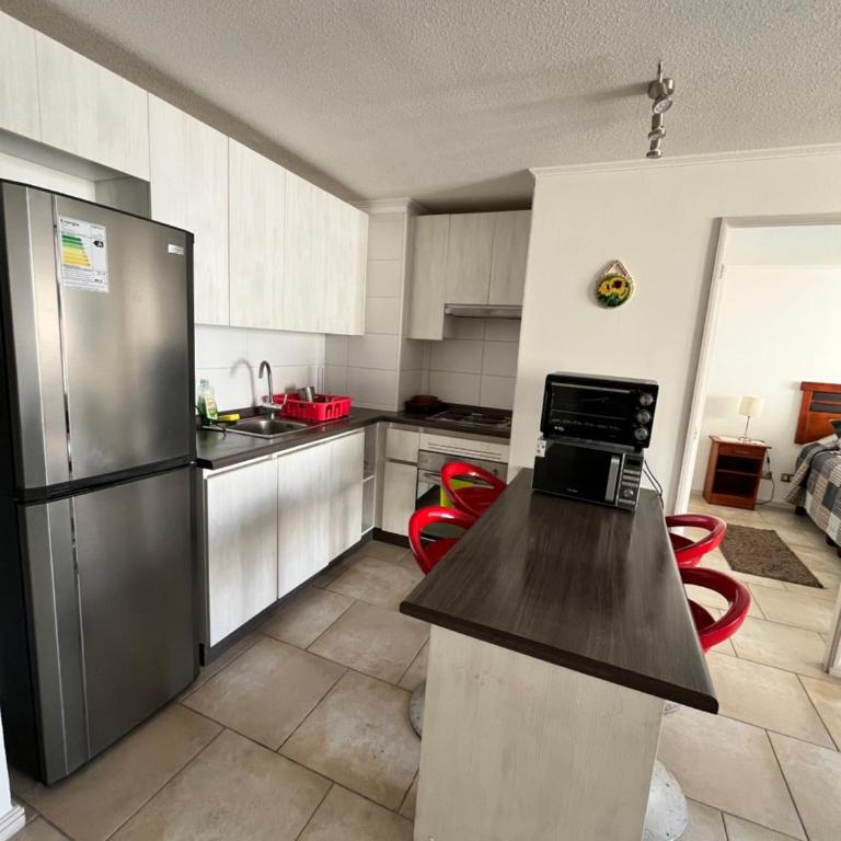 Depto Av del mar, 4 esquinas - One-Bedroom Apartment - 7