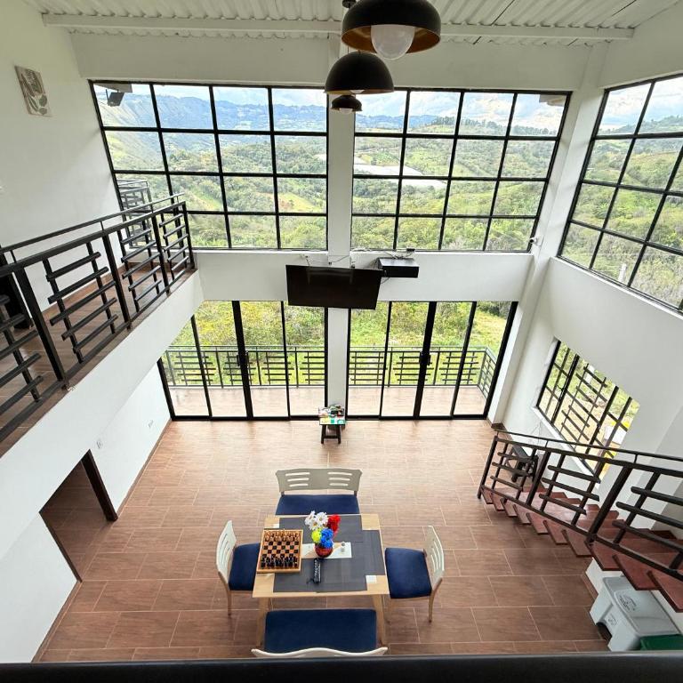 Casa Mirador de la Montaña - Campestre - Villa de Leiva - Moniquira - Habitación Doble con vistas a la montaña - 16