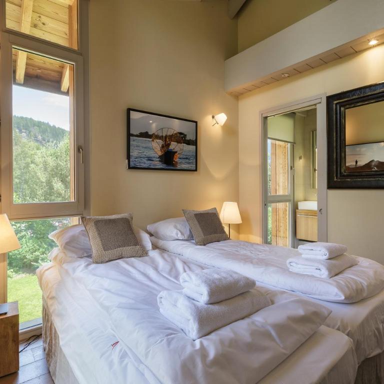 Meleze - Chalet 5CH Vues Jardin Lac Remontees 200m - Chalet - 20