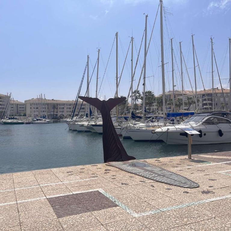 FS020-1305 Appt Studio cabine 4 personnes FREJUS - Apartment mit 1 Schlafzimmer - 20