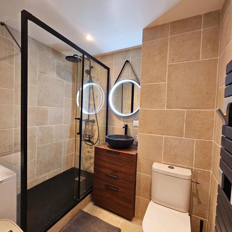 Appartement avec jardin & piscine à Deauville - One-Bedroom Apartment - 8
