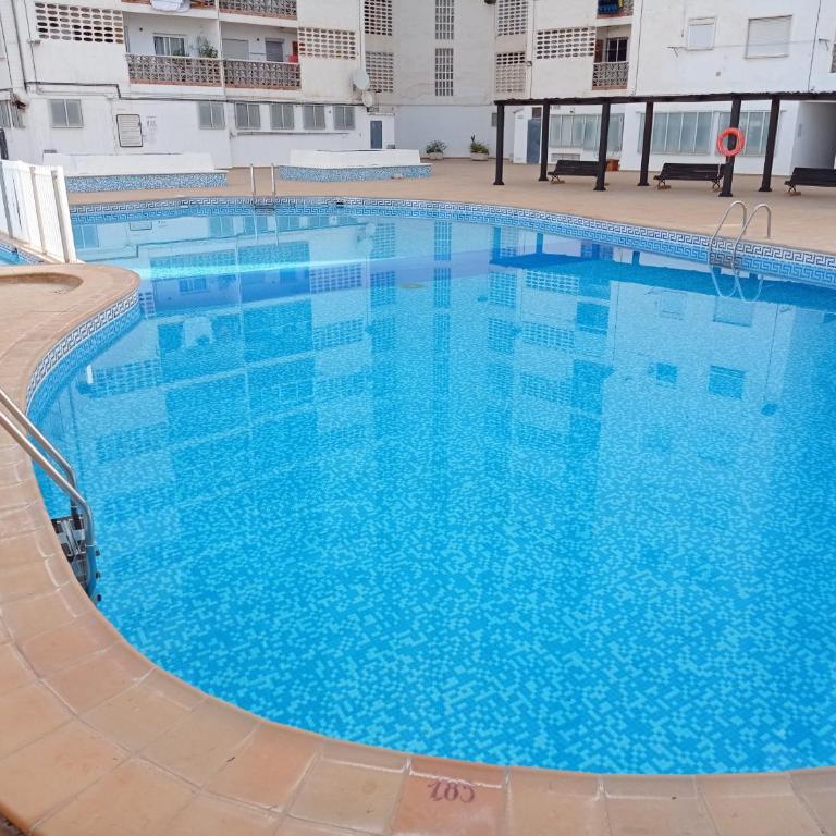 Apartamentos Bonaire 1ª Linea Wifi Solo Familias Serviplaya - Apartamento con terraza - 12